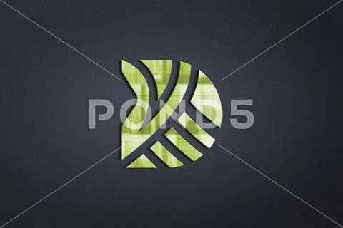 Photorealistic Logo Mockup PSD 템플릿