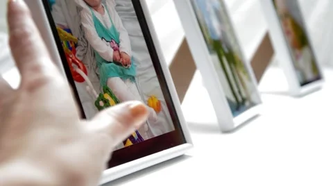Photos in frame Stock Footage 46626495