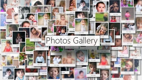 Photos Gallery 스톡 After Effects