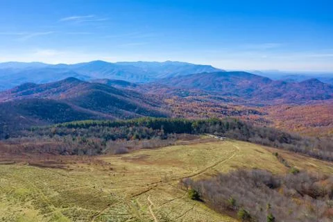 Photos taken at Max Patch along the Appalachian Trail on NC / TN Border Stock Photos