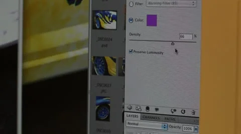 Photoshop work 1 Stock Footage 10712043