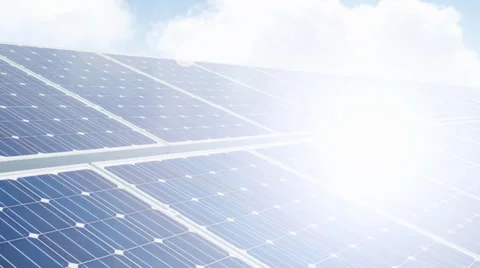 Photovoltaic module Stock Footage 35257864