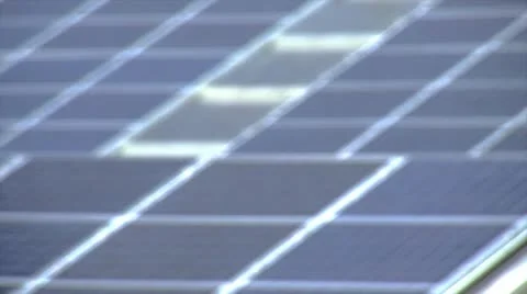 Photovoltaic Solar Panel Video stock 12018792