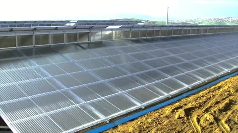 Photovoltaic Solar Panel Video stock 12019011