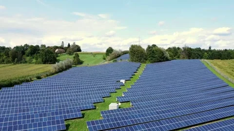 Photovoltaic System Stock Footage 249290055