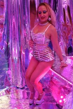 Phottoshoot of a dancer Stock Photos