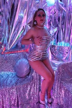 Phottoshoot of a dancer Foto stock