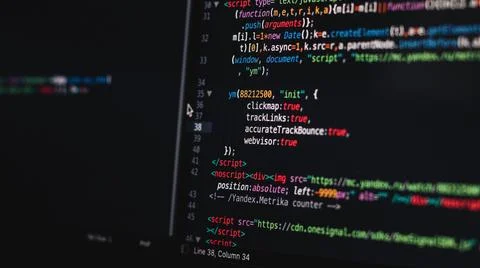 Php code lines css Stock Photos