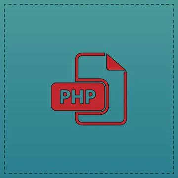 PHP computer symbol Stock-Illustration