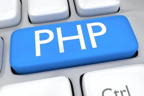 PHP concept Stockillustratie