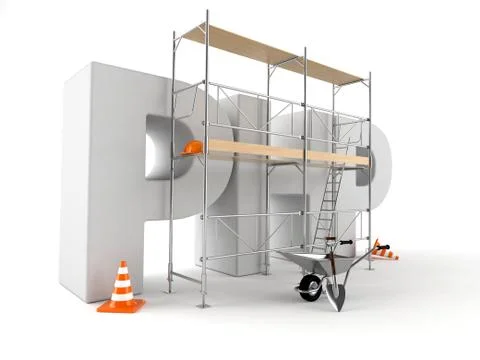 PHP concept Stock-Illustration