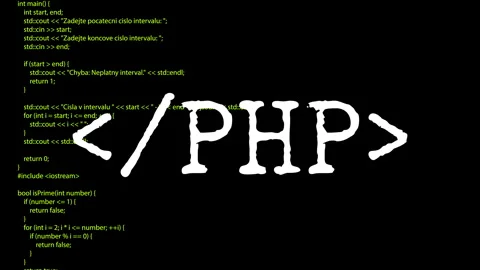 Php glitch icon - Abstract Green Digital animation. Stock Footage 252896927