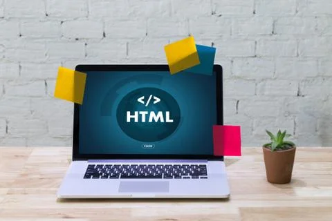PHP HTML DEVELOPER Web Code design  Programmer working in a software in Devel Stock-Fotos