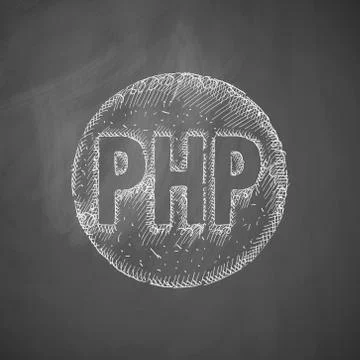 PHP icon Stock Illustration