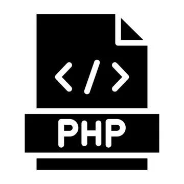 Php Vector Icon Design Illustration Stock Illustration