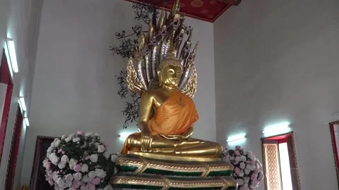 Phra Buddha Chinnasri Stock Footage 163160093