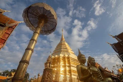 Phra That Doi Suthep Temple Stock Photos