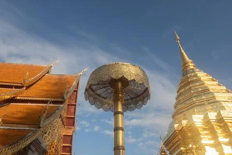 Phra That Doi Suthep Temple . Stock Photos