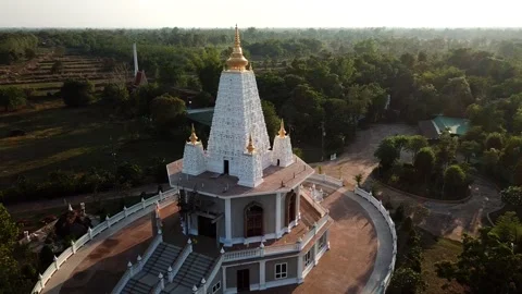 Phra That Khum Ngoen Stock Footage 153688374