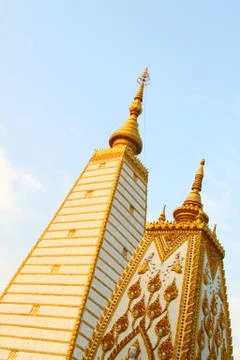 Phra that nong bua Stock Photos