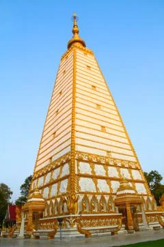 Phra that nong bua Stock Photos