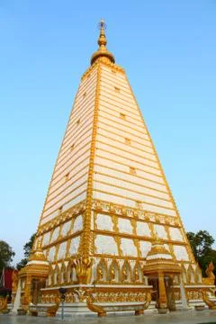 Phra that nong bua Stock Photos