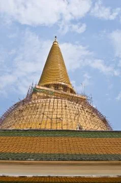 Phra Pathom Chedi Stock Photos