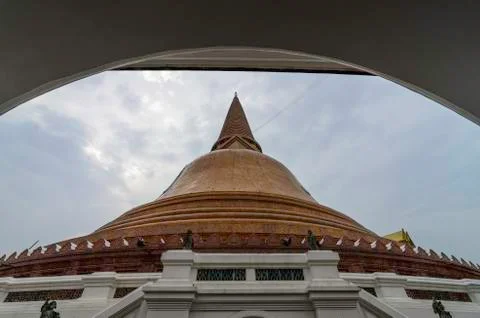 Phra Pathommachedi Stock-Fotos
