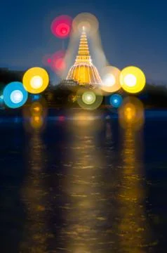 Phra Pathommachedi Stock-Fotos