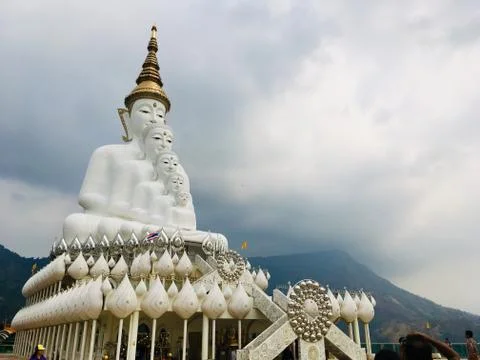 Phra That Pha Son Kaew temple at Khao Kho, Phetchabun, Thailand Stock Photos