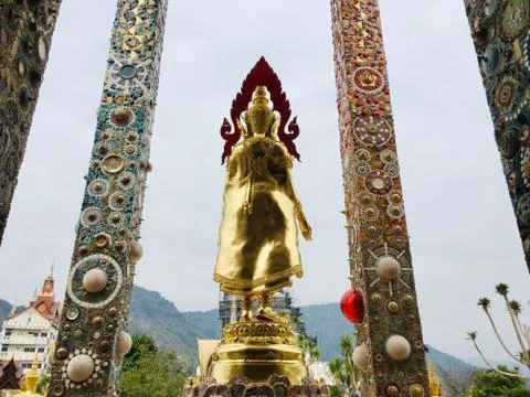Phra That Pha Son Kaew temple at Khao Kho, Phetchabun, Thailand Stock Photos