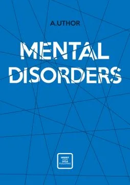 The phrase Mental Disorders is divided by pieces. Stock Illustration