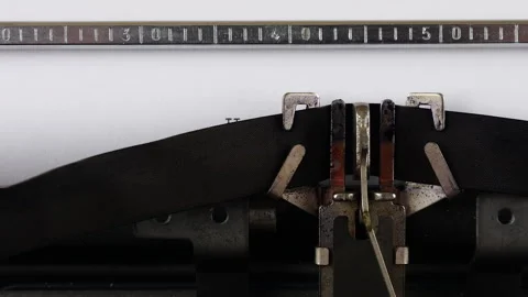 The phrase U.S. TARIFFS is typing on a retro typewriter. 스톡 동영상 314583172