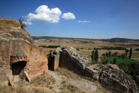 Phrygian valley Stock Photos