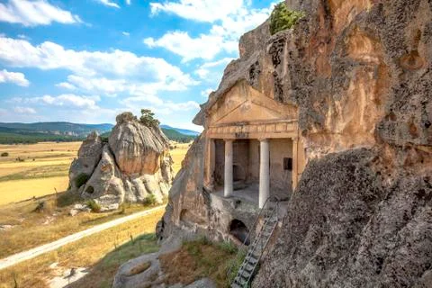 Phrygian valley Stock Photos