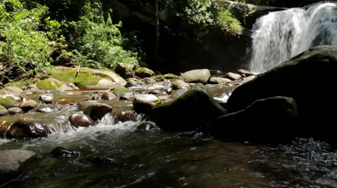 Phu Soi Dao waterfall Stock Footage 46238192