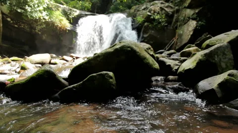 Phu Soi Dao waterfall Stock Footage 46271568