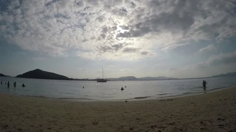 Phuket Beach Stock-Footage 75286090