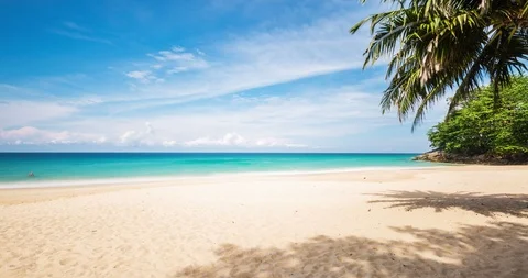 Phuket Beach Time Lapse Stock Footage 86293563