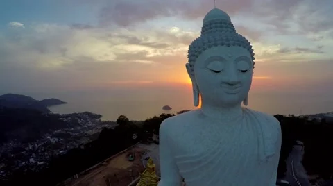 Phuket Big Buddha .mp4 Video stock 57315900