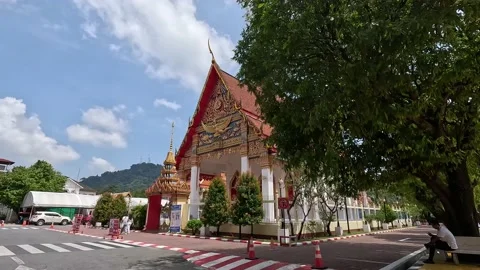 Phuket Buddhist Temples Stock Footage 220321251