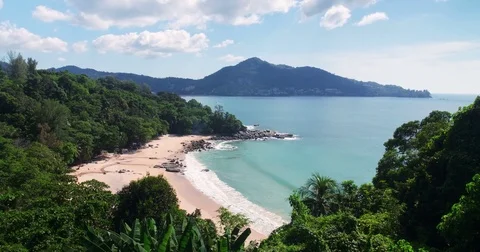 Phuket Landscape Top View Stock Footage 83104404