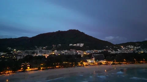 Phuket at night Stock Footage 220547936