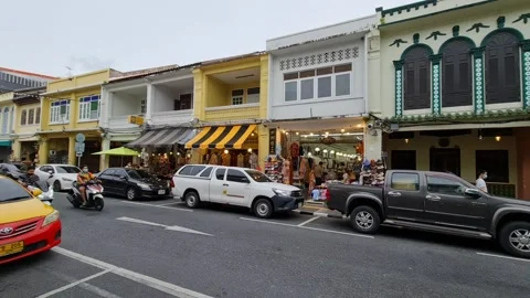 Phuket Old Town 動画素材 212793501