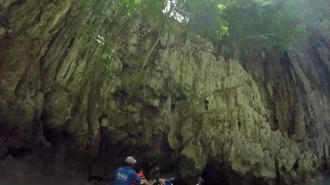 Phuket Sun and Cave Stock-Footage 75431265