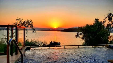 Phuket sunset Stock Photos