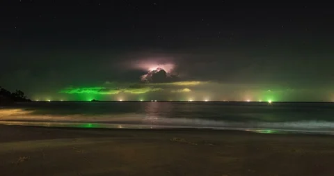 Phuket Thunderstorm Time Lapse 動画素材 86294254