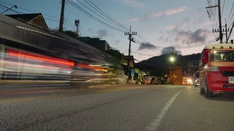 Phuket Timelapse Stockbeeldmateriaal 229693708