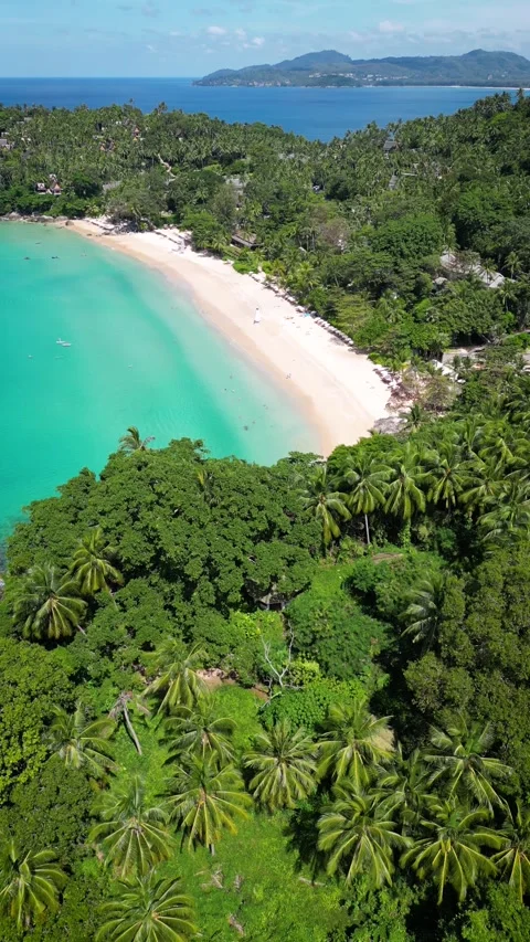 Phuket Tropical Beach Stock Footage 307924087