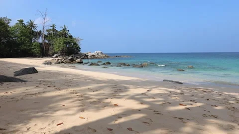 Phuket's secret beach Stock Footage 143308003